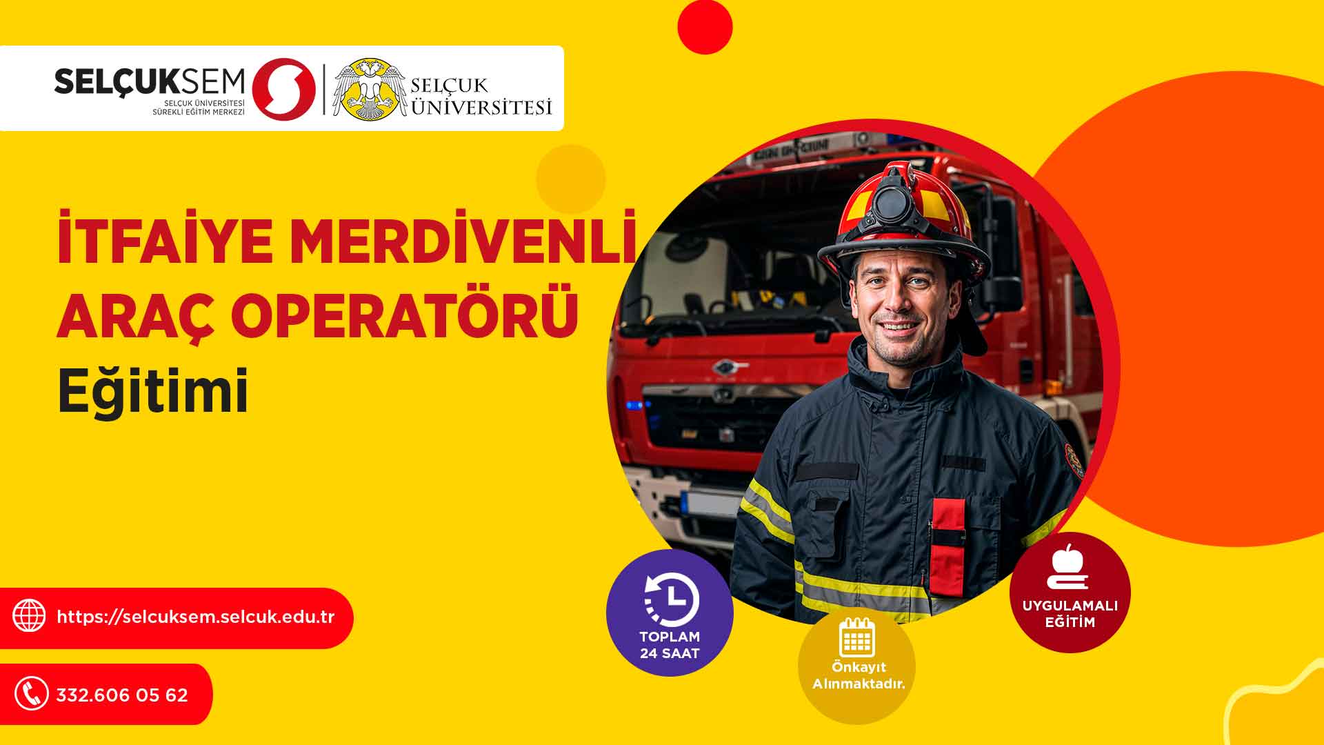 İtfaiye Merdivenli Araç Operatörü Eğitimi